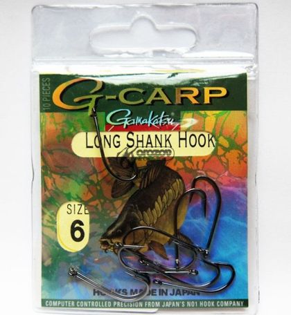 Gamakatsu G-Carp LONG SHANK HOOK