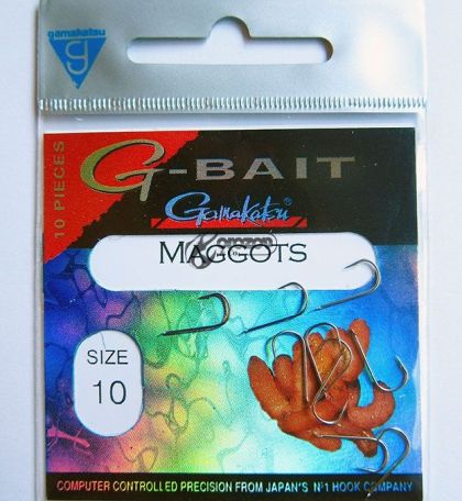 куки Gamakatsu G-Bait Maggots