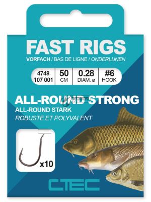 вързани куки SPRO C-Tec Allround Strong Hook Rigs