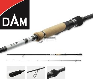 Спининг въдица DAM® CULT-X LIGHT SPIN 1-12г. 2.10м