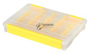 SPRO TBX - Tackle Box Range  17,5x12,5x2,5cm Clear