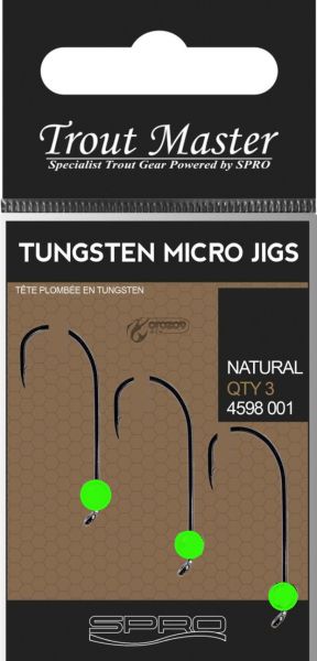 Джиг глави SPRO TUNGSTEN MICRO JIGS 0.5G UV Kuka #4